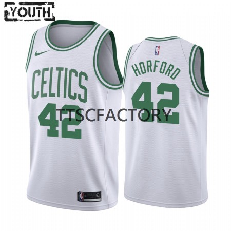Maglia NBA Boston Celtics Al Horford 42 Nike 2022-23 Association Edition Bianco Swingman - Bambino